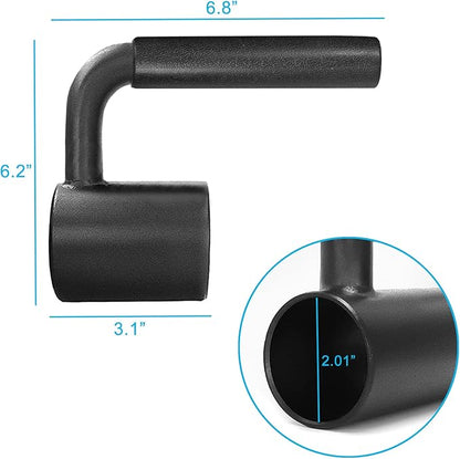 Luwint Landmine Attachments for Olympic Bars, T Bar Row Attachment Solid Steel Handle for Home Gym Workout