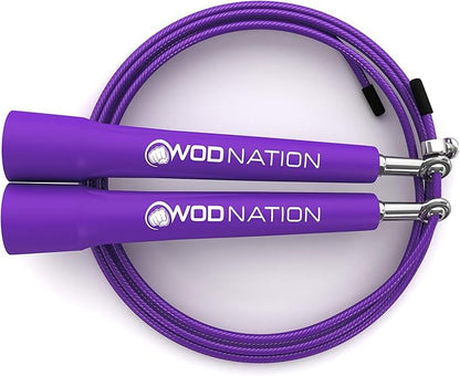 WOD Nation Adjustable Speed Jump Rope For Men