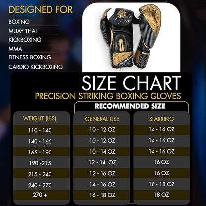 Boxing Gloves for Men & Women - Boxing, Kickboxing, Muay Thai, MMA, Training & Sparring - Punching Bag & Heavy Bag Gloves - MoneyFyte