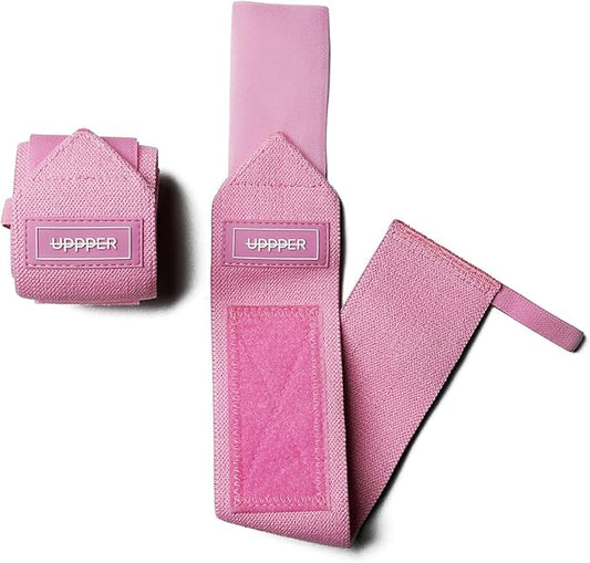 UPPPER Wrist Wraps for Weightlifting - 19" Wrist Support with Thumb Loop for Bench Press, Powerlifting, and Gym Workouts - Men & Women | Premium Fitness Gear