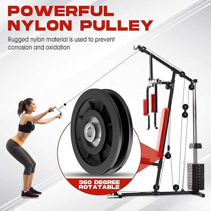 Pulley Axle for Gym Pulley System Pulley-2)