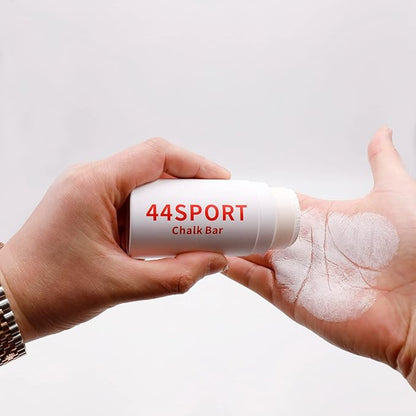 44LLC Chalk Bar with Holder – Gym Chalk for Workout, Rock Climbing, Weight Lifting, Gymnastics, Bouldering - Magnesium Carbonate