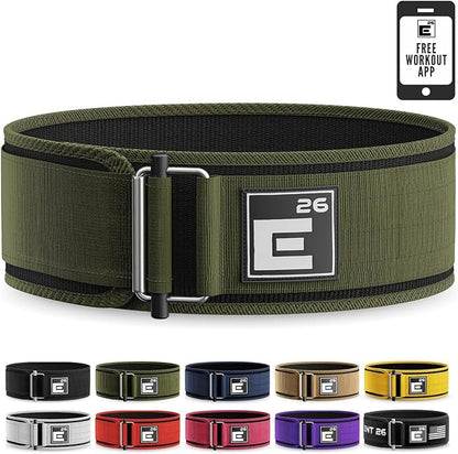 Self-Locking Weight Lifting Belt - Premium Weightlifting Belt