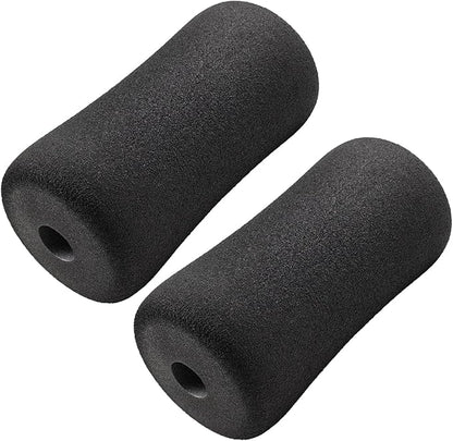 Foot Foam Padding(6.88 * 3.34 * 3.34 in), High Density Foam Pads on Exercise Equipment Tubes for Home Gym Equipment, Tube Foam Cover on Leg Extension, Leg Curl, Marcy Smith Cage Machine