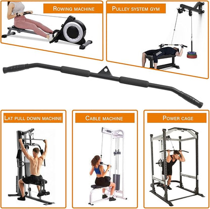 39.4'' Lat Pull Down Bar and 3.74in/95mm Silent