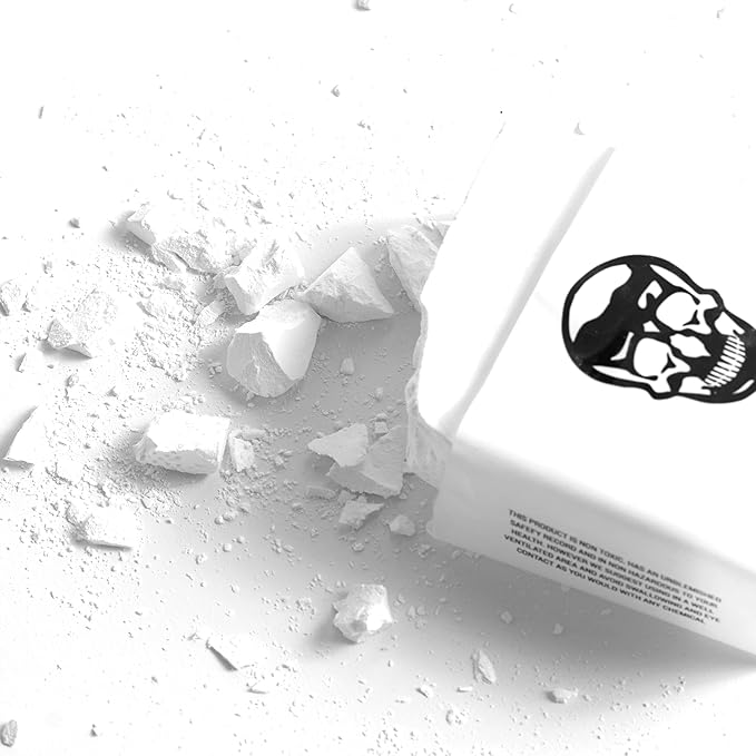 Gymreapers Gym Chalk, Athletic Powder Chalk for Maximum Grip Magnesium Carbonate Chalk for Powerlifting, Weightlifting, Rock Climbing, Gymnastics Chalk Block (8-2oz Chalk Blocks)
