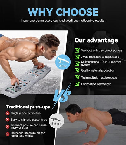Push Up Board 20 Fitness