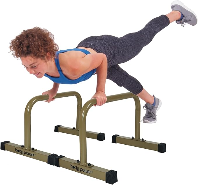 Body Power [New Extended Duty] Push Up Stand 15x24 Inch PL3000