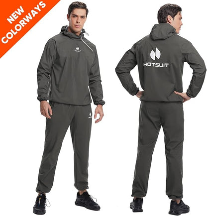 HOTSUIT Sauna Suit for Men Sweat Sauna Jacket