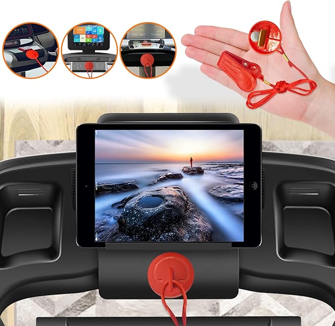 Treadmill Safety Key for NordicTrack, Proform, Image, Weslo, Reebok, Epic, Golds Gym, Freemotion, and Healthrider Treadmills
