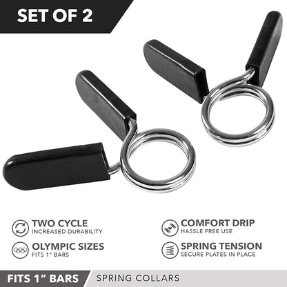 Day 1 Fitness Spring Clips 2 – 1” for 2” for