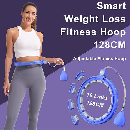 Weighted Workout Hoop for Adult Weight Loss - 50" Plus
