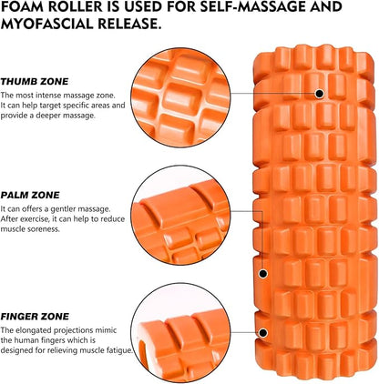 Foam Roller High Density Exercise Roller for Deep