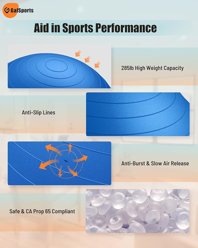 Yoga Ball Exercise Ball for Working Out