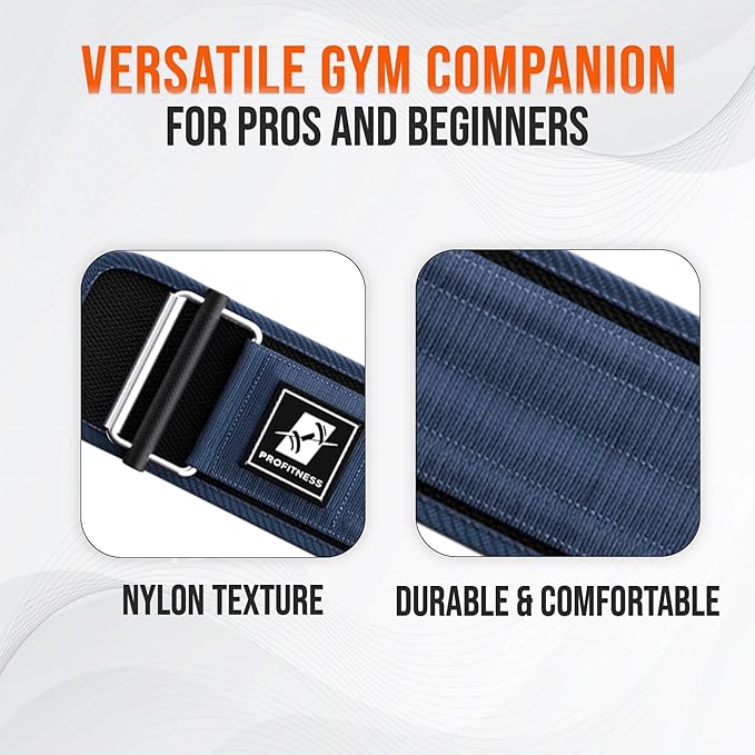 Weightlifting Belt for Men & Women - 4''