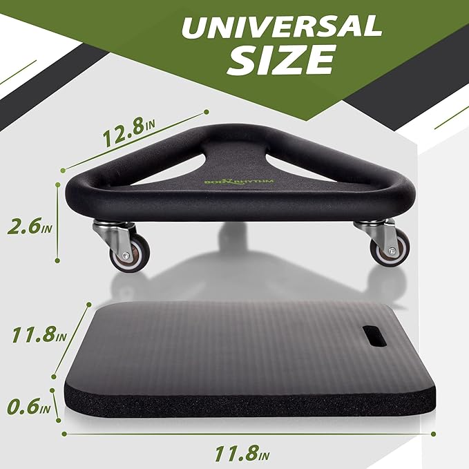 BODY RHYTHM Abdominal & Core Coaster Strength Workout Trainer