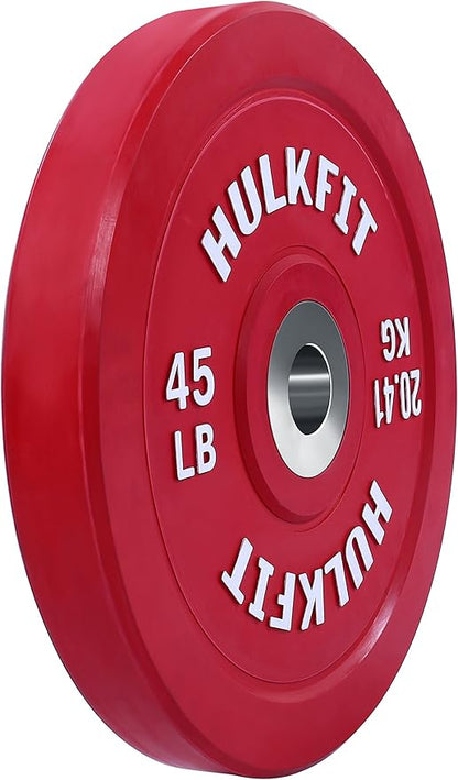 HulkFit 2-inch Pro Series Olympic Style Bumper Weight