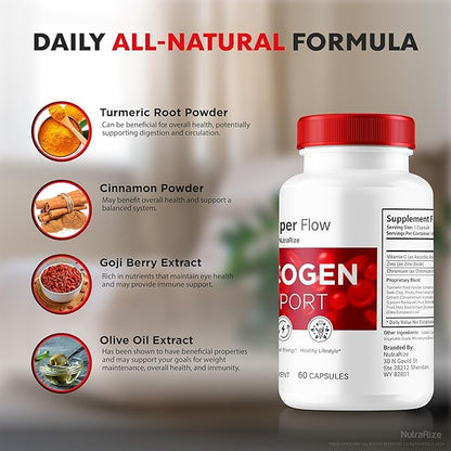 (2 Pack) Super Flow Glycogen, SuperFlow Glycogen Support Capsules, Super Flow Glyco Optimizer, Official SuperFlow Glyco Optimiser Capsules, Super Flow Detox Cleanse, Super Flow Glycol (120 Capsules)
