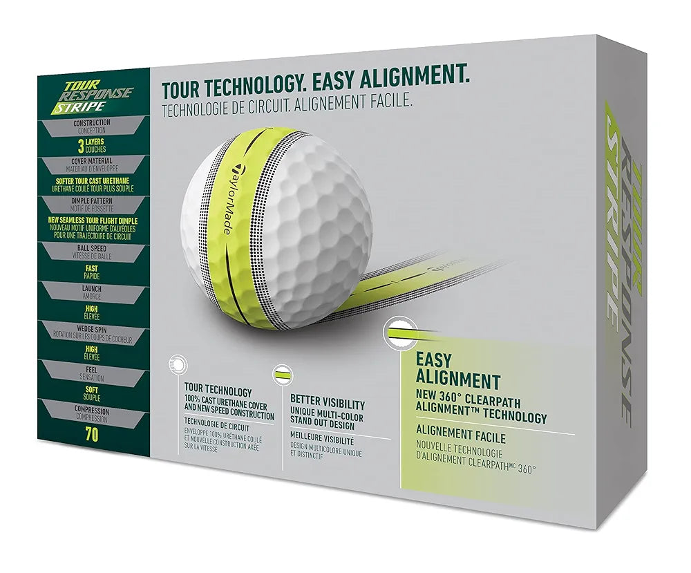 TaylorMade Golf Tour Response Stripe