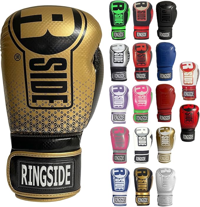 Ringside Apex Bag Gloves, IMF-Tech Boxing Gloves with Secure Wrist Support, Synthetic Boxing Gloves for Men and Women