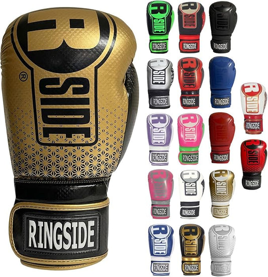 Ringside Apex Bag Gloves, IMF-Tech Boxing Gloves with Secure Wrist Support, Synthetic Boxing Gloves for Men and Women