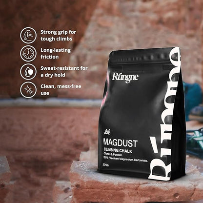 Premium Sports Chalk for Rock Climbing, Bouldering, and Weightlifting - High-Performance Chalk for Superior Grip and Sweat Resistance
