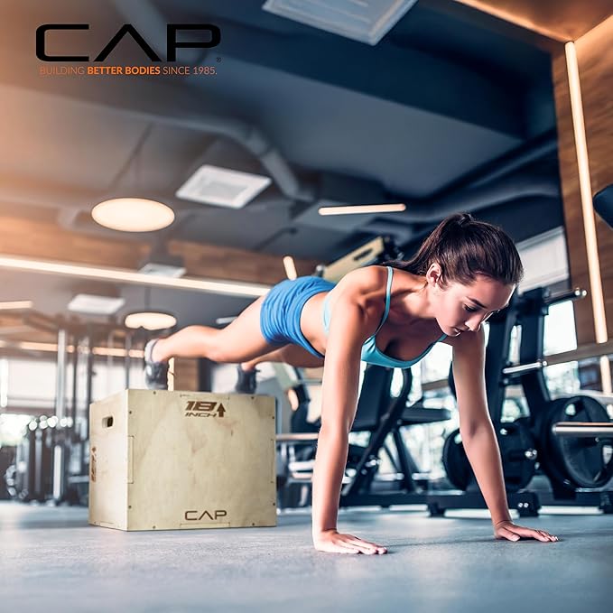CAP Barbell 3-in-1 Plyometric Box