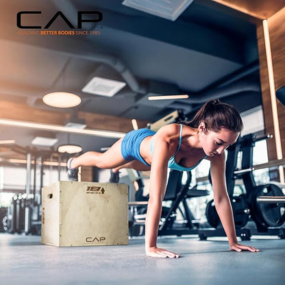 CAP Barbell 3-in-1 Plyometric Box
