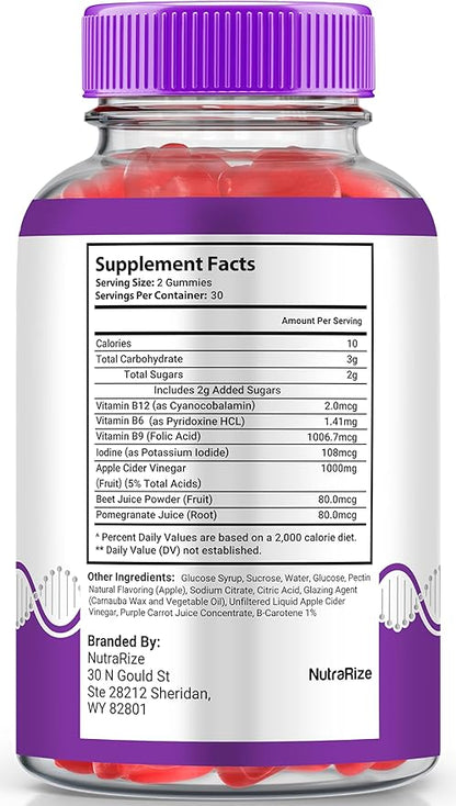 (2 Pack) RiteLyfe Gummies, Official Rite Lyfe Blood Gummies, All Natural Stabilizer to Maintain Stable Healthy Levels and Overall Wellness, Premium Formula RiteLyfe Gomitas Review (120 Gummies)