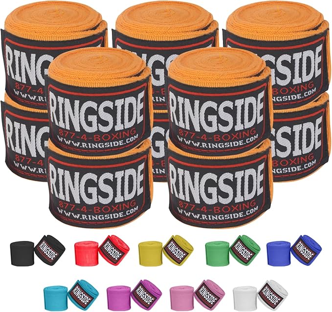 Ringside Mexican Style Boxing Hand Wraps (5 Pairs Pack)