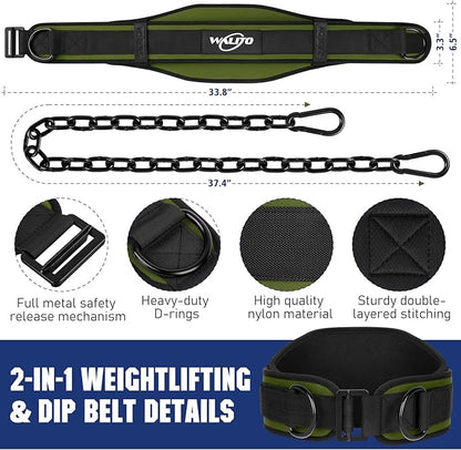Walito 2IN1 Weight Lifting Belt