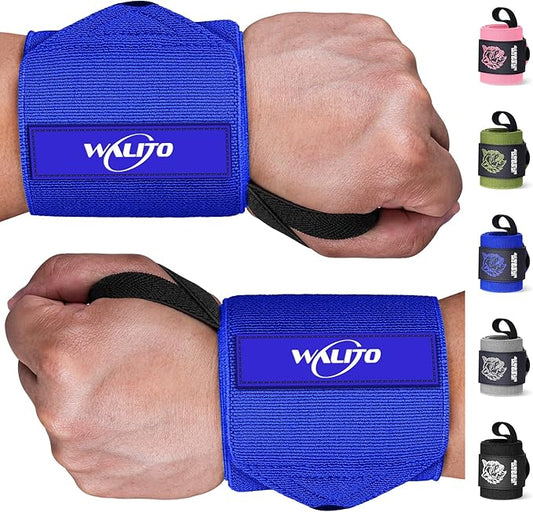 Wrist Wraps for Weightlifting-21" Lifting Wrist Straps for Weightlifting,Weight Lifting Wrist Wraps with Thumb Loop,Breathable Wrist Brace, Avoid Injury and Maximize Grip for Men & Women Powerliftin