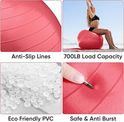 APEXUP Yoga Ball Exercise Ball