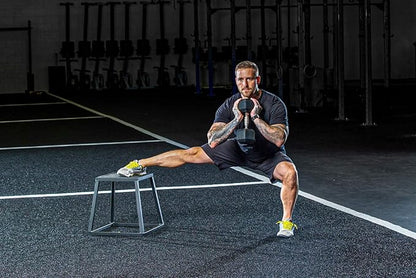 Rage Fitness Steel PlyoBox12-18-24-30Inch High Anti-SlipPlyometric JumpBoxes For Agility
