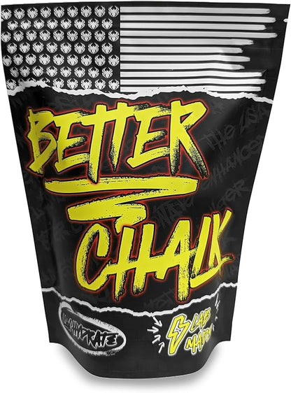 SPIDER CHALK Climbing Chalk Lab-Grade Powder Large 10 oz. Bag. Skin-Friendly, Better Performance - Made in The USA.