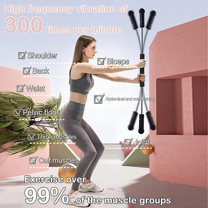 Elastic Fitness bar