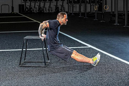 Rage Fitness Steel PlyoBox12-18-24-30Inch High Anti-SlipPlyometric JumpBoxes For Agility