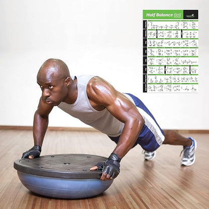 NewMe Fitness Workout Posters for Home Gym -