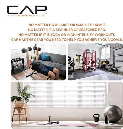 CAP Barbell Rubber Olympic Bumper Plate