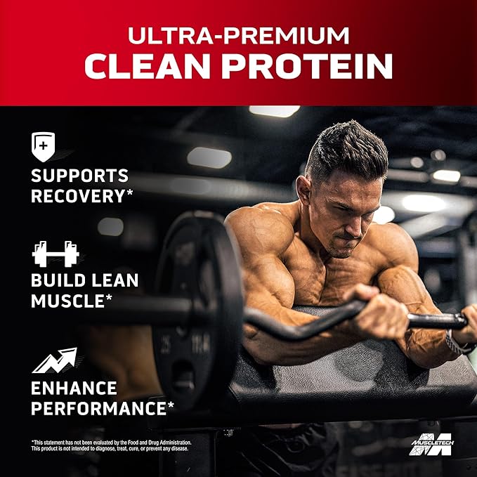 Whey Protein Powder , MuscleTech Nitro-Tech Whey Gold Protein Powder , Whey Protein Isolate Smoothie Mix , Protein Powder for Women & Men , Chocolate Protein Powder, 8 lbs (109 Servings)