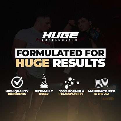 Huge Whey, Protein Powder for Muscle Gain, 25g Protein, 12g EAAs, Supports Muscle Growth, Performance & Recovery (Vanilla Milkshake, 30 Servings)