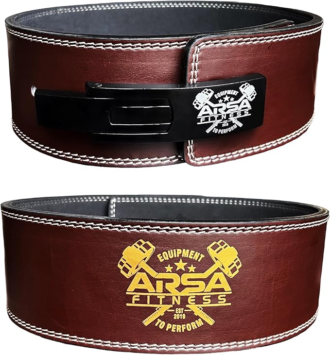 Weightlifting Adjustable Lever Belt for Men & Women 10MM Thickness 4" Width