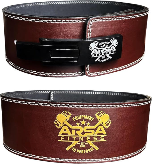 Weightlifting Adjustable Lever Belt for Men & Women 10MM Thickness 4" Width