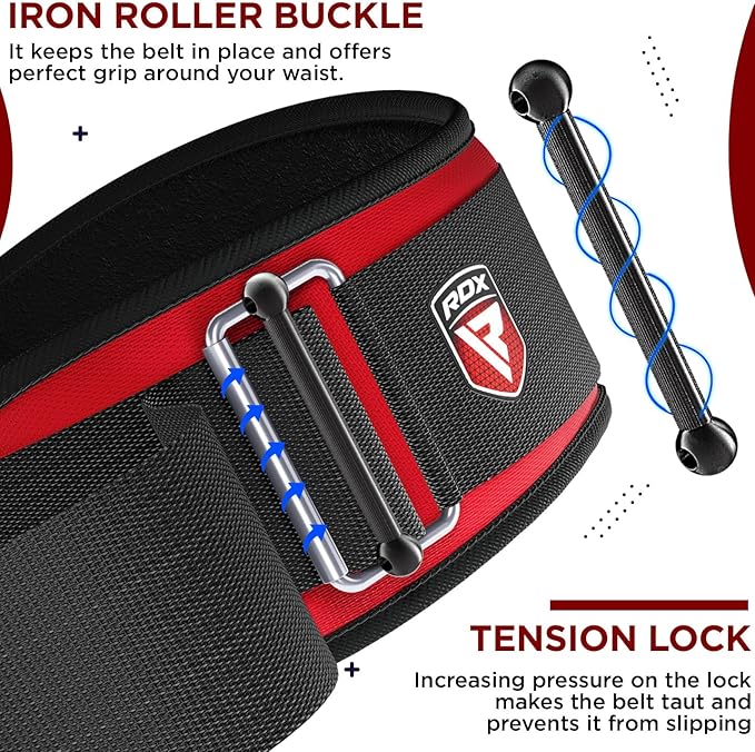 RDX Weight Lifting Belt AUTO LOCK 6.5” Padded