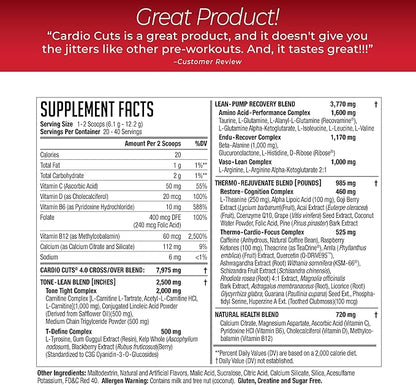 Cardio Cuts 4.0 - Cherry Slush - 8.6 oz.