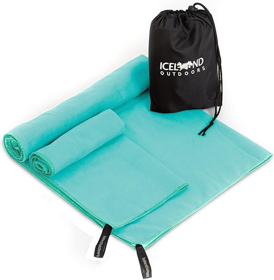 Quick Dry Towel Travel Towel Fast Drying Lightweight 2 Pack