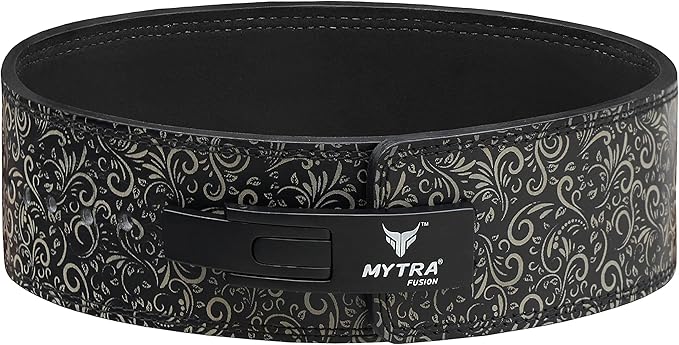 Mytra Fusion Weight Lifting Belt for Men and 10MM Thick 4" wide 100% Genuine