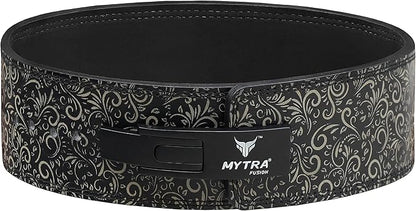 Mytra Fusion Weight Lifting Belt for Men and 10MM Thick 4" wide 100% Genuine