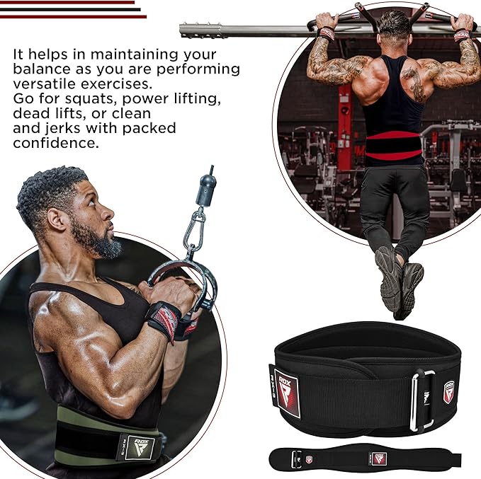 RDX Weight Lifting Belt AUTO LOCK 6.5” Padded