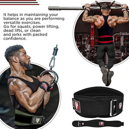 RDX Weight Lifting Belt AUTO LOCK 6.5” Padded